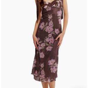 Free People Floral Midi Dress